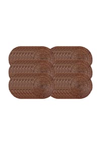 Ritzenhoff & Breker Platzmatten Sorella ø 35 cm dunkelbraun - SORELLA - dunkelbraun
