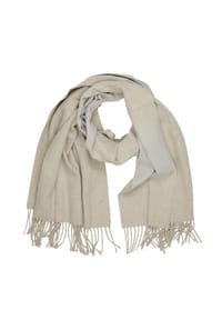 collezione alessandro® - Winterschal Greige in modischem beige-grau, Made in Italy - beige