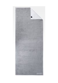 JOOP! CLASSIC DOUBLEFACE Saunatuch 80x200 cm, Silber - JOOP! CLASSIC DOUBLEFACE - Anthrazit