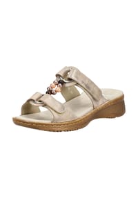 ara® - Lederimitat Pantoletten - Natur