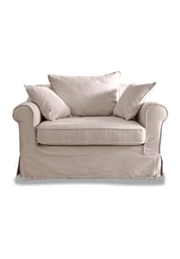 LOBERON - Sessel Folsom leinen - leinen