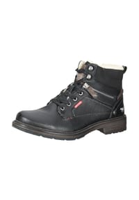 MUSTANG® - Lederimitat Stiefelette - Schwarz