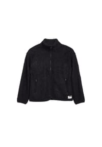 s.Oliver - Fleecejacke, Stehkragen, für Kinder - 9999 GREY/BLACK