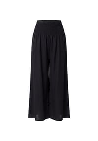 paigh - Palazzo-Hose mit elastischem Dehnbund - Schwarz