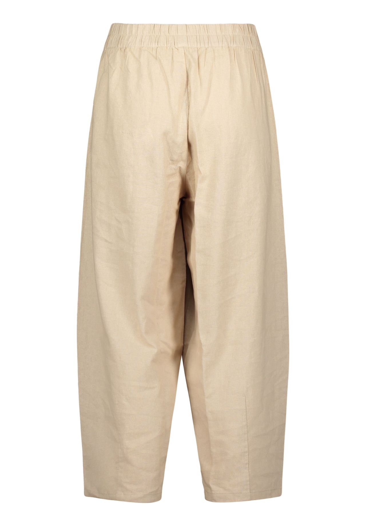 Cartoon Stoffhose, Gummibund, FüR Damen, Beige, 38
