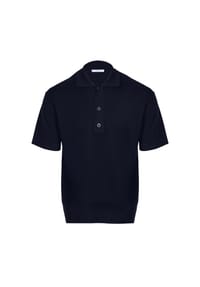 LUFIAN - Pullover FRESH mit halblangen Ärmeln - NAVY