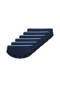 SKINY® - Slip / Unterhose 6er Pack Basic - Blau / schwarz