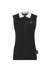 PLEIN SPORT - Poloshirt Ss BASIC - black