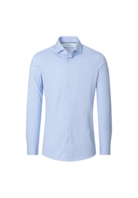 VENTI - Herren Businesshemd Print Comfort Fit - 100 blau