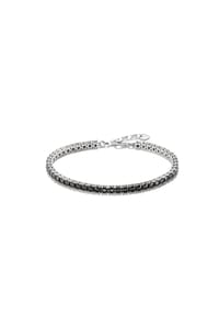 Thomas Sabo - Tennisarmband Schwarze Zirkonia Steine - silberfarben