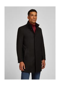 HECHTER PARIS - Mantel Zeitlose Eleganz - black