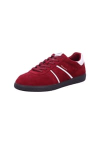 Tamaris - Veloursleder/Synthetik Sneaker - Merlot