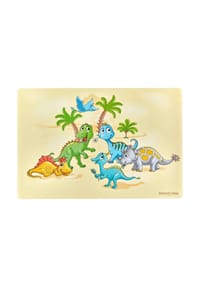 RitzenhoffAndBreker Tischset Dino 45 x 30 cm bunt - HOFTIERE - bunt