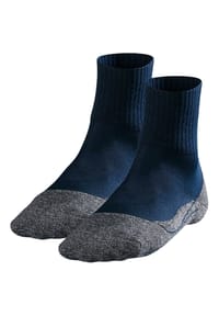 FALKE - Damen Sportsocken 2er Pack - TK2 Short Cool, Trekking- und Wandersocken, unifarben - Dunkelblau