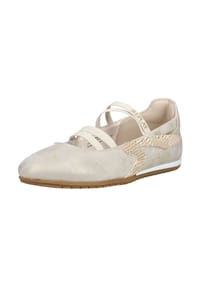 REPLAY - Lederimitat Ballerinas - Platin