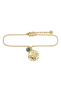 caї - Armband 925/- Sterling Silber 1 Blautopas 0,114ct - gelb