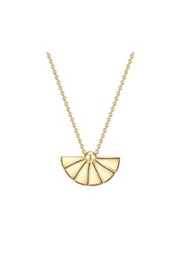 GLANZSTÜCKE MÜNCHEN - Damen Kette aus 925/- Sterling Silber in Gelbgold - gelbgold