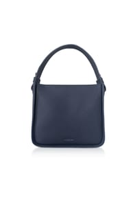 LePARMENTIER PARIS DUPLO MEDIUM - Duplo Medium Top Handle bag - black
