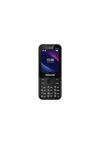 maxcom - 4G Kompaktes Dual-SIM-Handy mit 2,4 Zoll Display und 4G-Konnektivität - Schwarz Onesize
