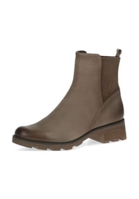 Caprice - Leder Stiefelette - Beige