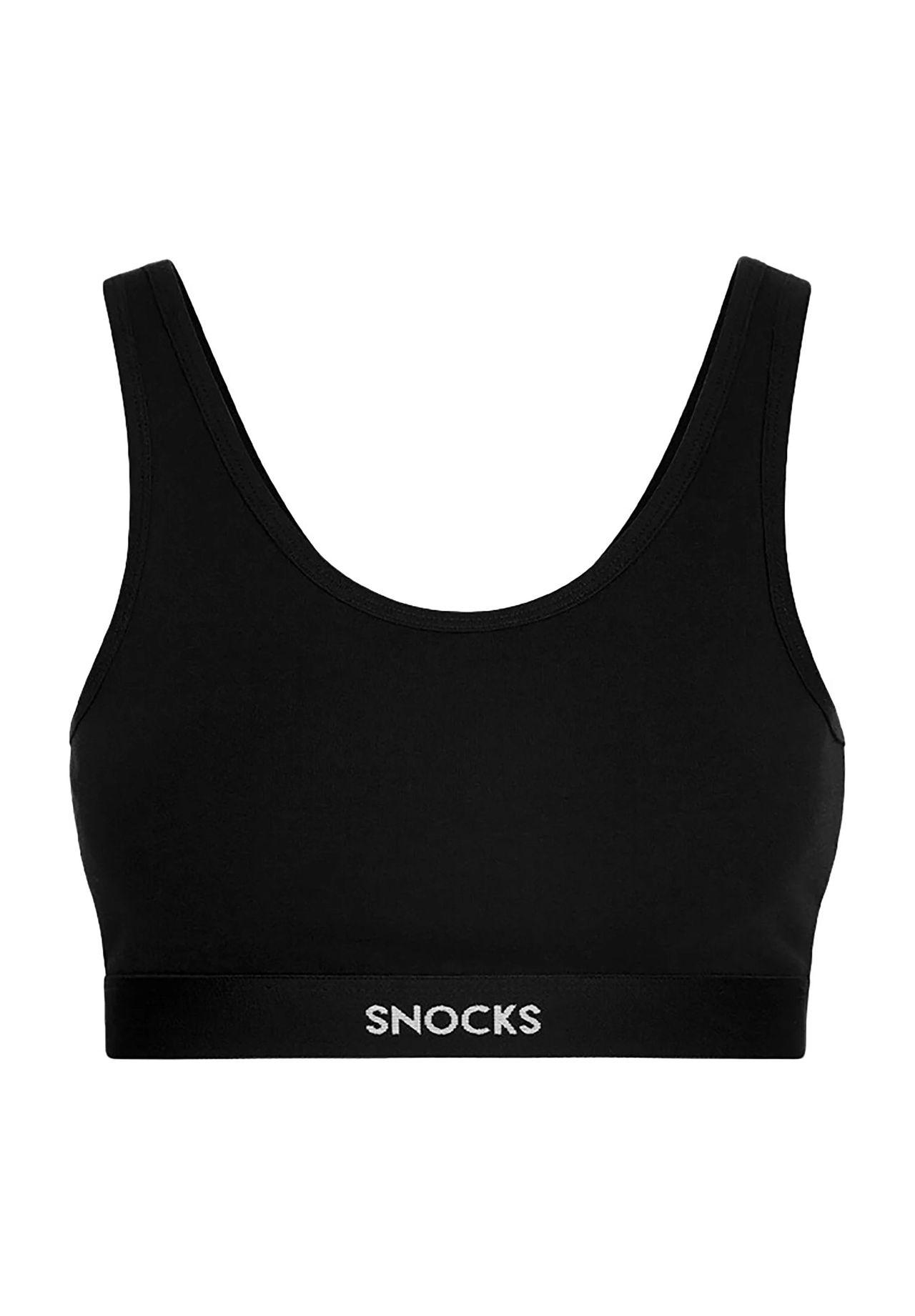 Snocks Schwarz Soft Bh Aus Bio-Baumwolle M - Bild 3