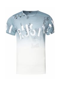 RUSTY NEAL T-Shirt mit farblichem Übergang Bild 1