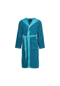 VOSSEN® - Bademäntel unisex Kapuze Poppy poseidon-lagoon - 0030 - grün
