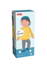 HABA - Stoffpuppe Kuschelpuppe - gelb