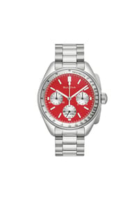 BULOVA LUNAR PILOT - Herren Chronograph "96K115" - ROT