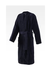 JOOP! - BADEMANTEL Herren-Kimono 54/56, Blau - Anthrazit