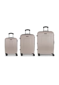 GABOL Mercury - Mercury 4 Rollen Kofferset 3-teilig - champagne