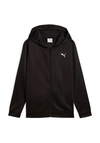 PUMA® - Sweatjacke, feuchtigkeitsregulierend, schnell trocknend, für Kinder - PUMA BLACK 01