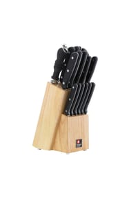 Richardson Sheffield 15-tlg. Messerblock - Cucina - holz, schwarz