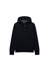 Superdry. - Kapuzenjacke ESSENTIAL SDCO LOGO ZIPHOOD - dunkelblau