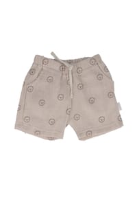 maximo® - GOTS BABY BOY-Shorts Musselinstoff - beigemeliert