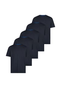 Redmond - T-Shirt 5er Pack Basic - Beige