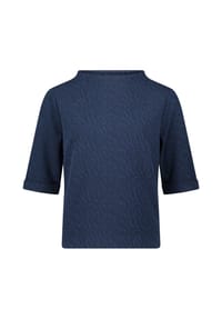 BETTY & CO - Sweatshirt, Stehkragen, für Damen - 8543 NAVY BLUE