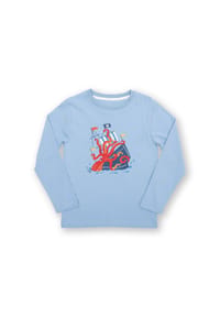 KITE - Kinder Kraken Shirt Bio-Baumwolle - blau