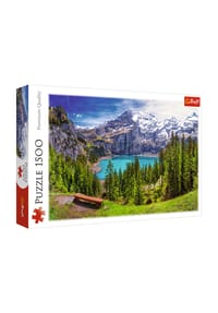 Trefl - Puzzle Alpen, Schweiz, 1500 Teile, 85 x 58 cm - 