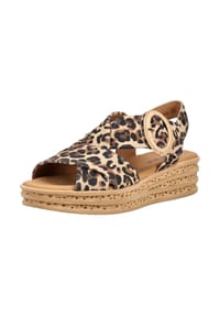Gabor® - Leder Sandalen - Leopard
