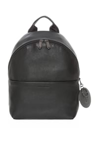 MANDARINA DUCK - MELLOW LEATHER Rucksack, Leder, für Damen - NERO