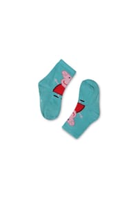 koaa - Peppa Wutz Smile – Socken - Grün