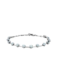 Julie Julsen® - Armband 925/- Sterling Silber 13 Zirkonia - weiß