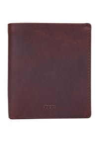 JOOP! - LORETO Geldbörse "Daphnis", unifarben, Logo-Prägung - 702 DARK BROWN