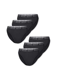 ELLE - Slip High Leg - ELLE LOGO - Classic Mix