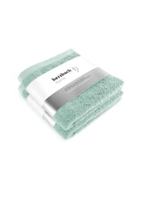 herzbach home Handtücher Pura 50x100 cm 550g/m², Premium-Qualität, 100% Baumwolle, einfarbig - Herzbach_Pura - Anthrazit
