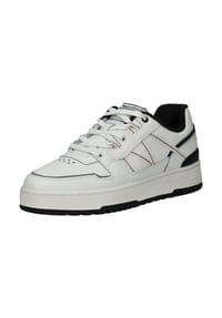 Marc O'Polo - Leder Sneaker - Weiß/Blau