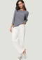 zero Shirtbluse, 3/4 Arm, U-Boot-Ausschnitt, für Damen Bild 4