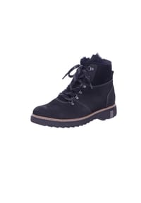 waldläufer® - Leder Stiefelette - Schwarz