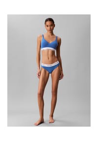 Calvin Klein - Bralette Icon Cotton Moda, breite Träger, für Damen - C2L BLUE